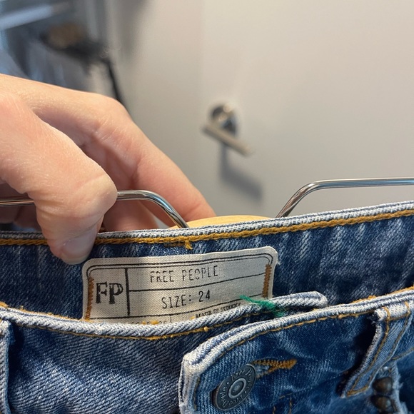 Free People denim skirt - Picture 2 of 3